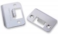 Door Tite Strike Plate Ratchet Style Door Strike in Nickel Hardware | Automatic Door Tight