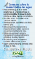 Spanish tip Magnet | Españolas de Conservación de Agua imán superior Consejos para ahorrar | diversión asequible y eficaz elemento