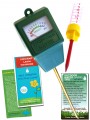 Indoor/Outdoor Moisture Sensor Kit, Rain Gauge lawn watering & tip magnet | plant & garden care.