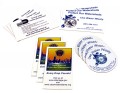 Water Message Refrigerator Magnet | Custom Printed Logo & Message