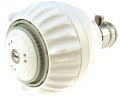 2.0 GPM White Shower Pro Massage with On/Off, Water Saving, Efficient Low Flow, Quality Shower Head