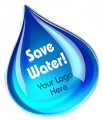 Water Drop Shape Magnet | Custom Printed