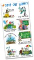 Fun Temporary Tattoos | Water Dog Outdoor Water Saving Message Series 2 - Conservation & Educational  product for all ages!