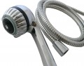 2.5 GPM Chrome Hand Held Massage Shower Head High Performance