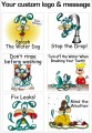 Splash the Water Dog Conservation Stickers | Series 1 | Fun Educational product for all ages!