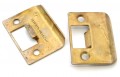 Door Tite Strike Plate Ratchet Style Door Strike in Brass Hardware | Automatic Door Tight