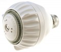 1.5 GPM White Shower Pro Massage Deluxe Water Saver, Efficient Low Flow, High Perfomance Shower Head