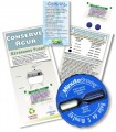 Spanish water saving kit | kit de ahorro de agua español | duchas más cortas | 5 contador de minutos | reparación de escapes de tocador | imán de la punta