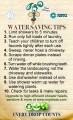 Water Conservation Magnet Top 10 Saving Tips | Handy fun & effective item