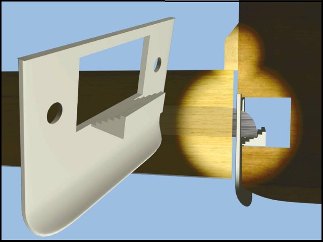 Door strike draft stopper 