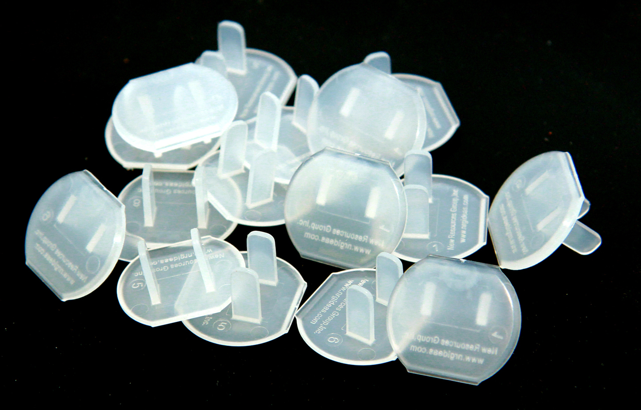 Electric outlet safety cap covers