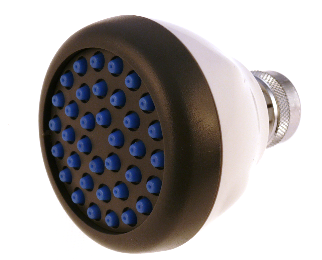Spray clean shower head for hard water